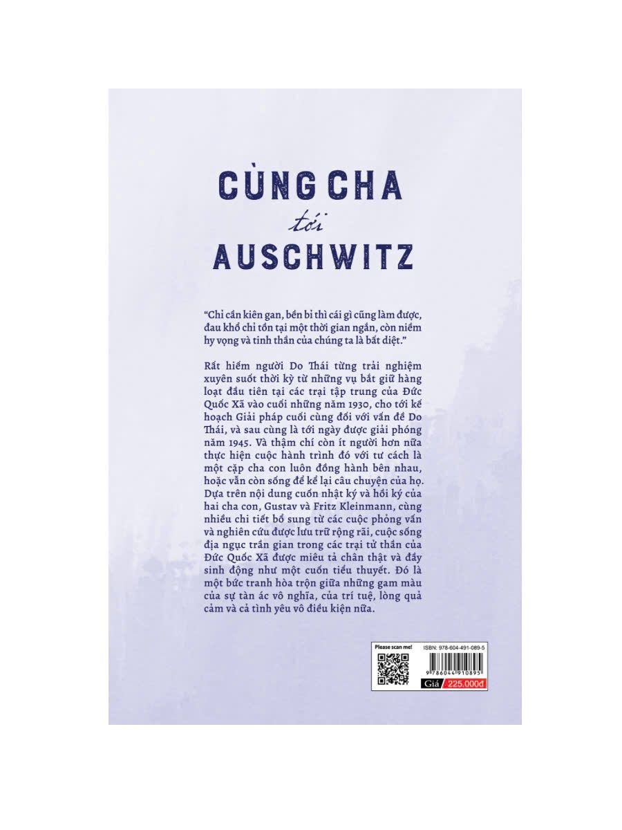  Sách - Cùng cha tới Auschwitz 