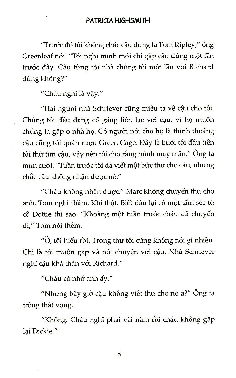  Sách Quý ngài tài năng  (The Talented Mr. Ripley) 