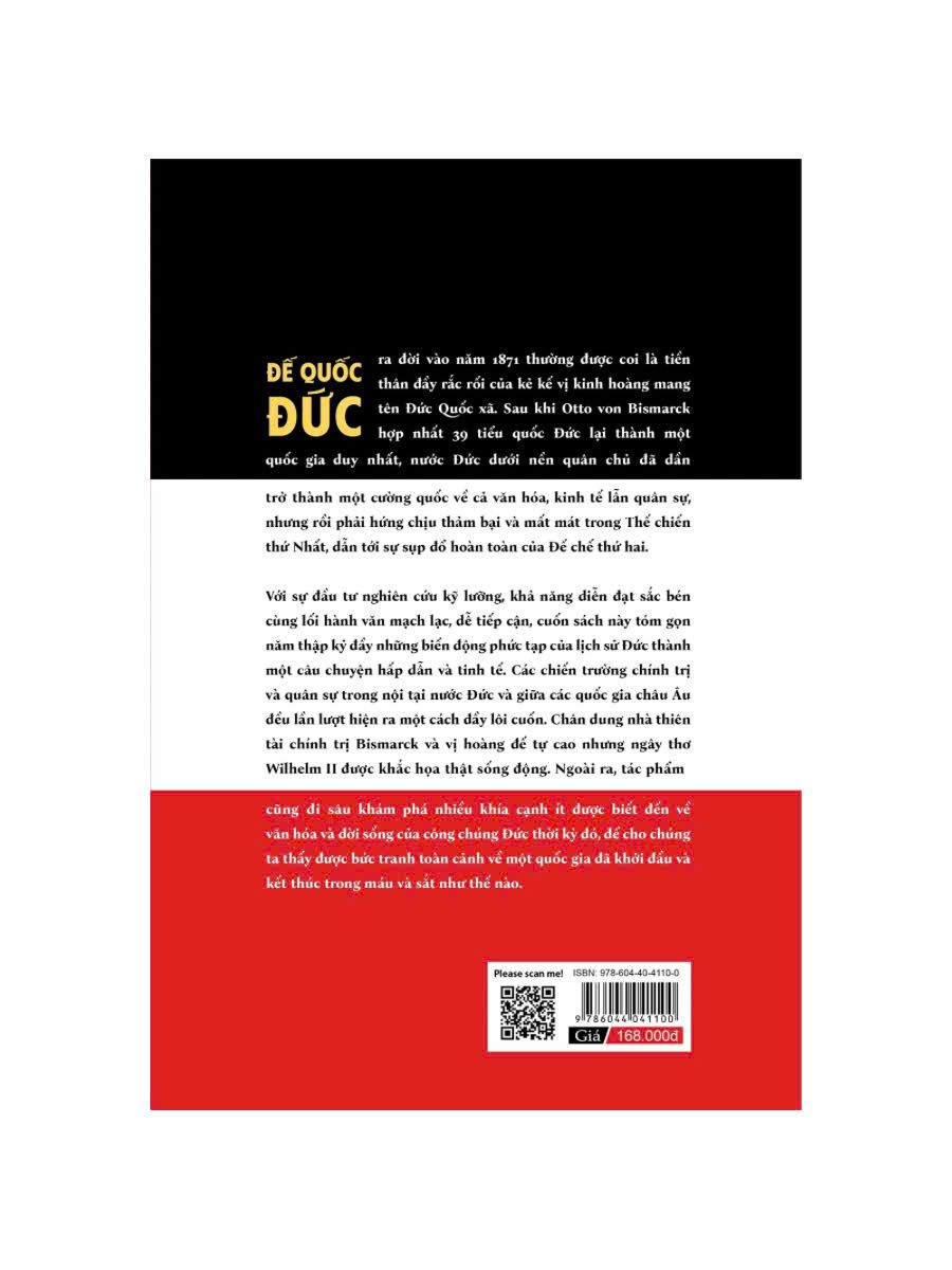  Sách - Sự trỗi dậy và suy tán của đế chế thứ 2 - Lịch sử Đế quốc Đức (1871 - 1918) 