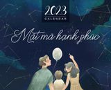  Lịch để bàn 2023: Mật mã hạnh phúc 