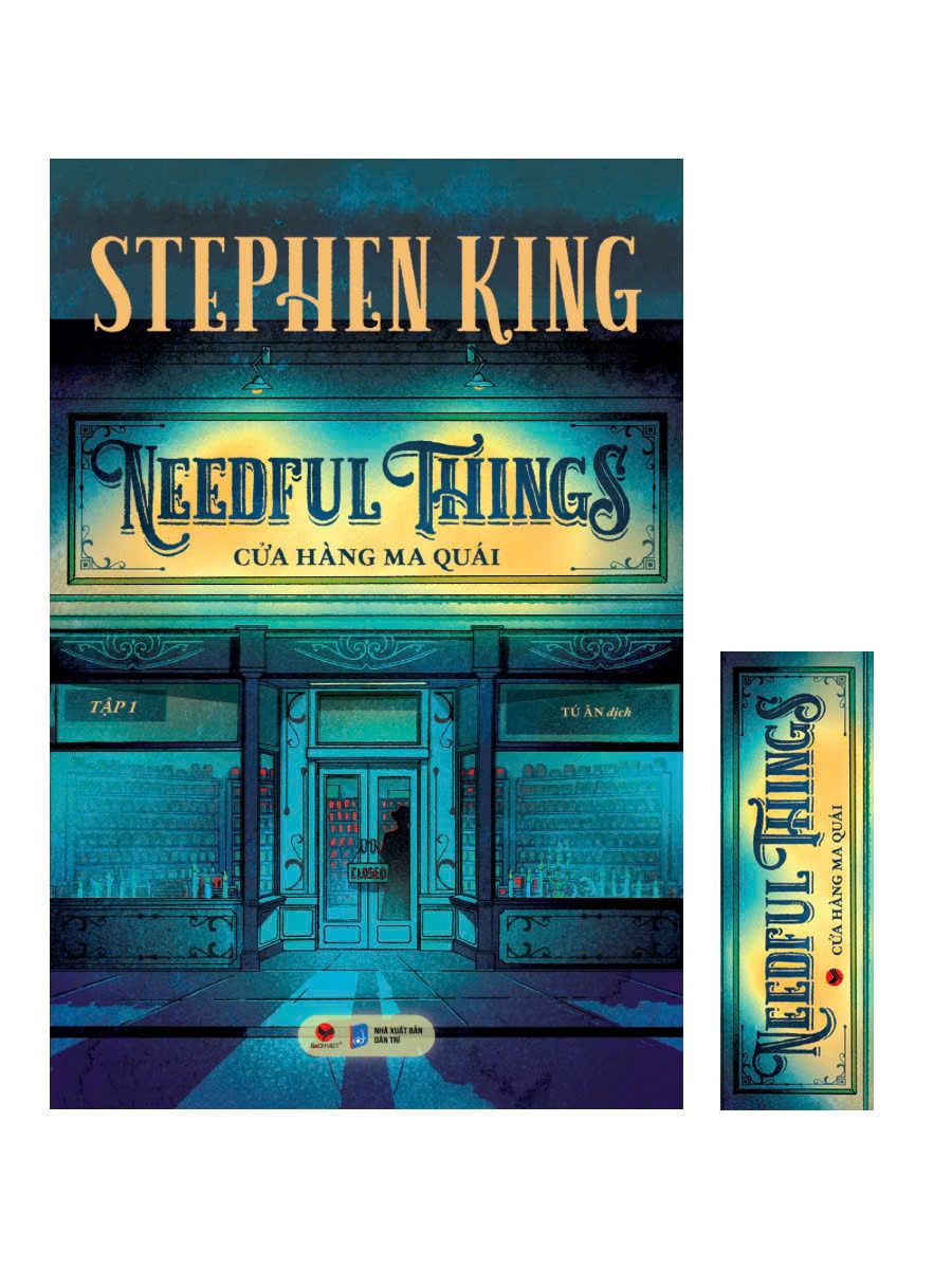  Sách - Needful Things - Cửa hàng ma quái - Stephen King - (Combo 2 tập) 