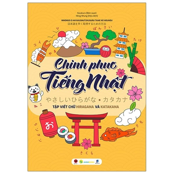  Sách Chinh phục tiếng Nhật – Tập viết chữ Hiragana và Katakana 