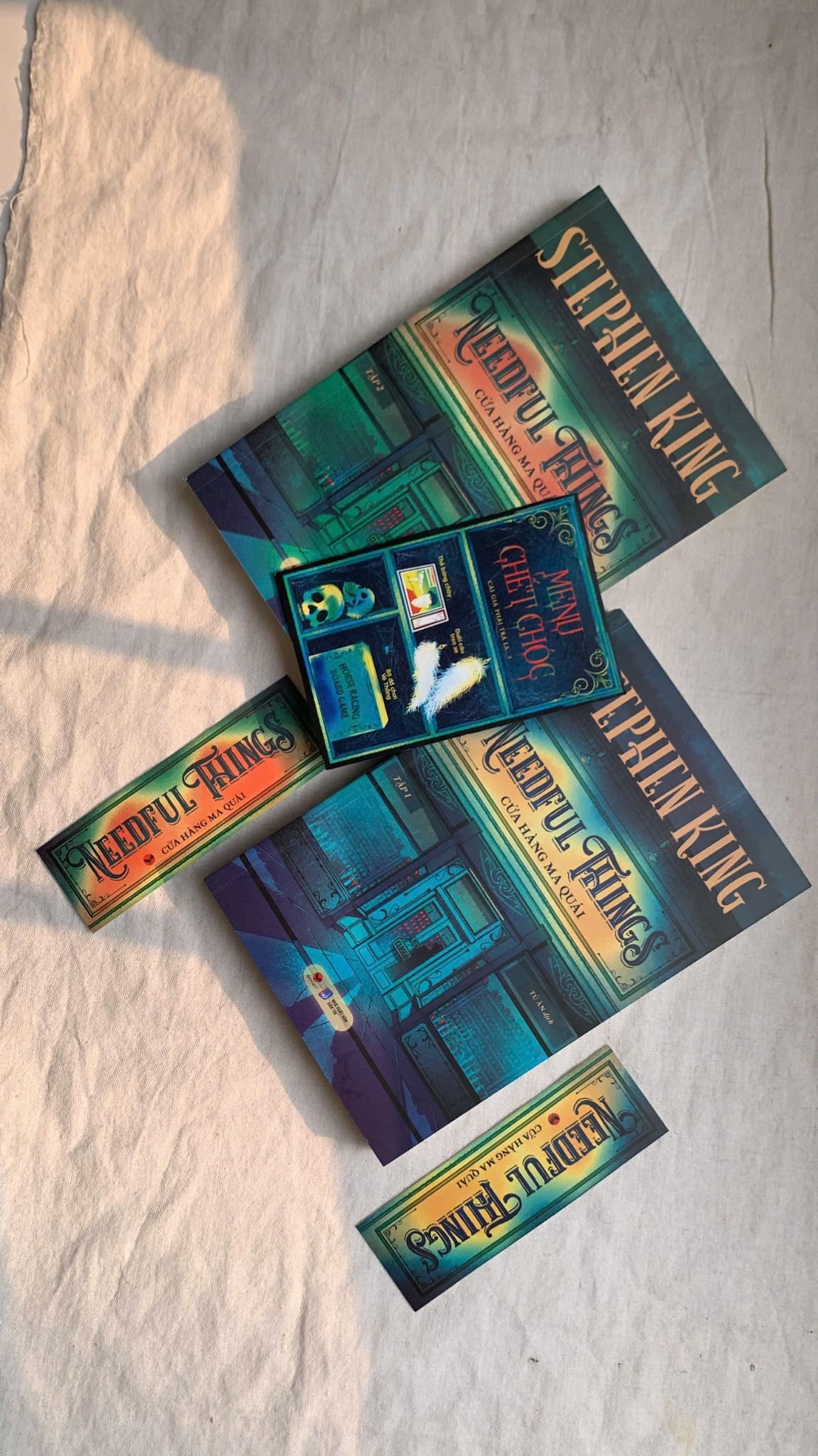  Sách - Needful Things - Cửa hàng ma quái - Stephen King - (Combo 2 tập) 