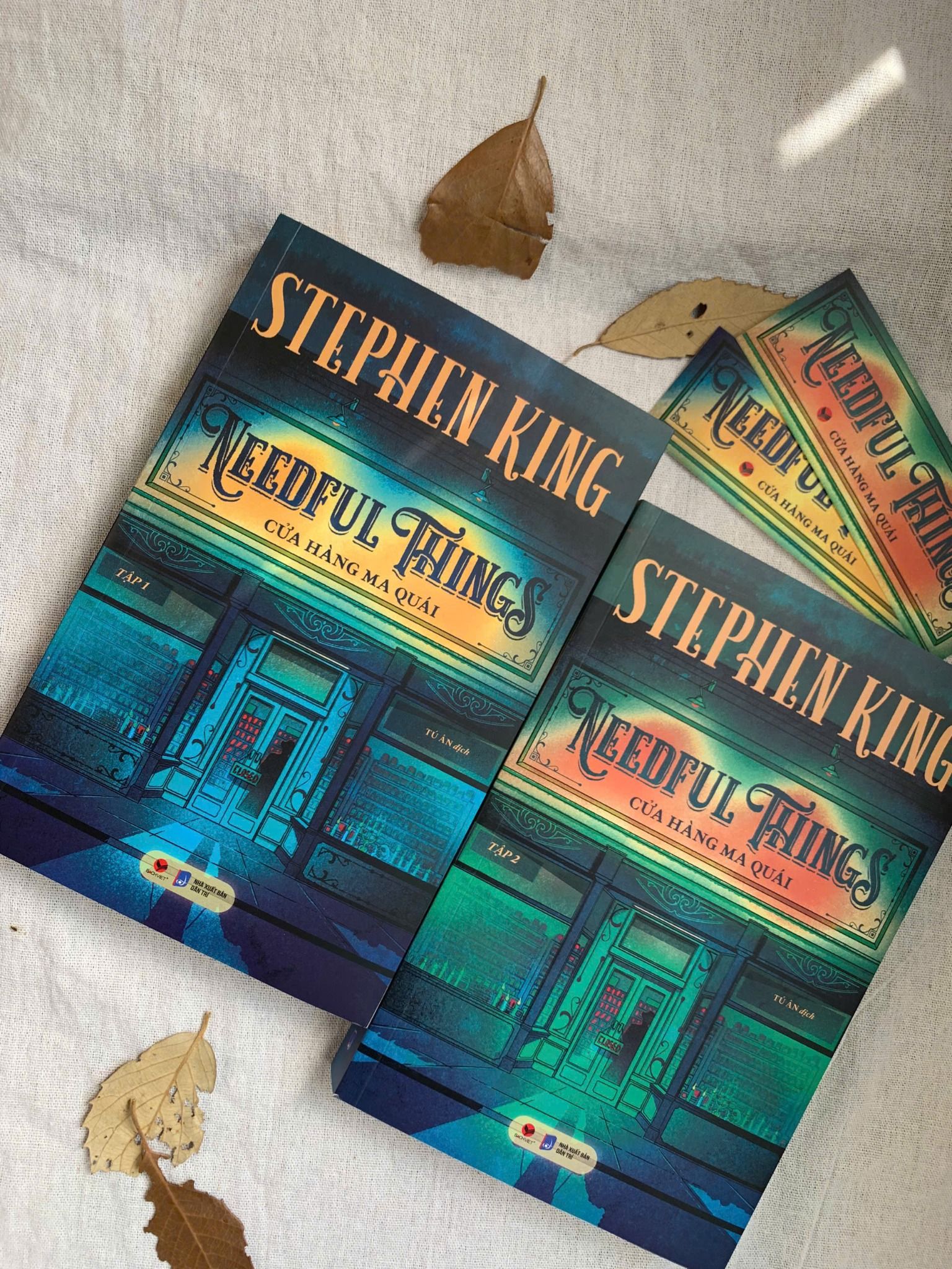 Sách - Needful Things - Cửa hàng ma quái - Stephen King - (Combo 2 tập) 