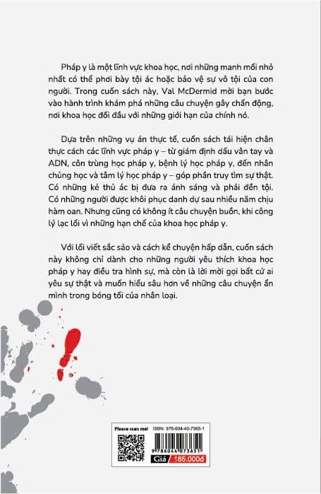  Sách - Giải mã pháp y - Những câu chuyện từ bóng tối 