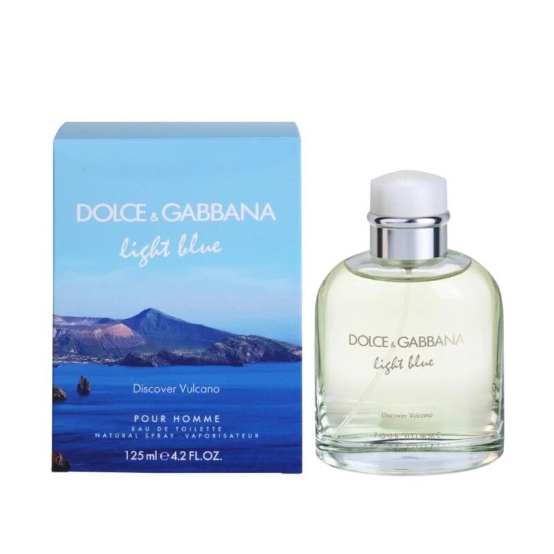 Light Blue Discover Vulcano Pour Homme