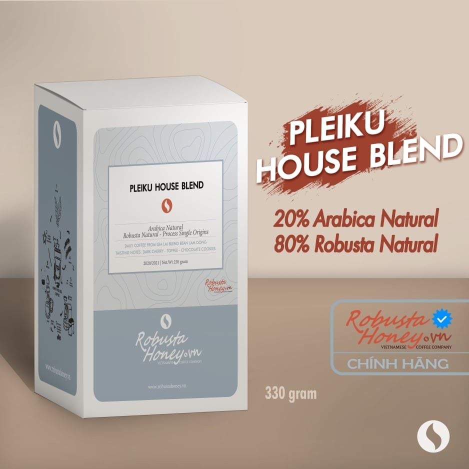  PLEIKU HOUSE BLEND - CÀ PHÊ ĐÓNG GÓI 