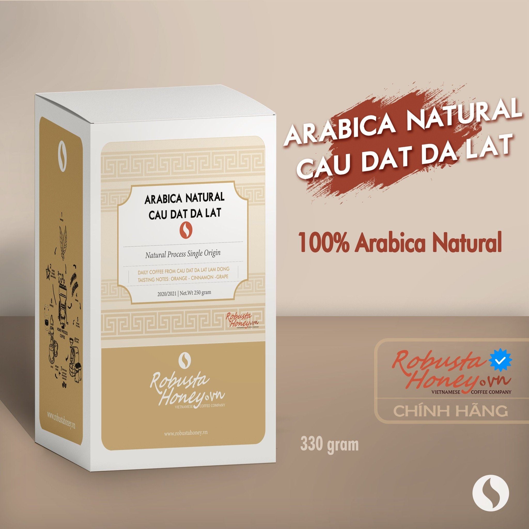  ARABICA CẦU ĐẤT LÂM ĐỒNG - CÀ PHÊ ĐÓNG GÓI 