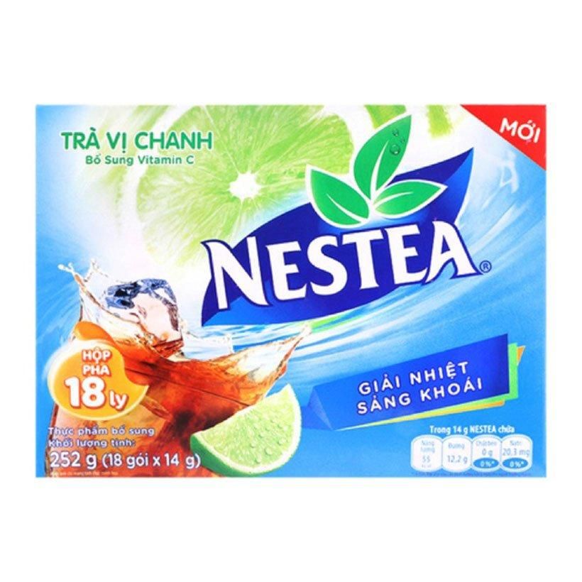  Trà Nestea vị chanh Nestlé hộp 252g 