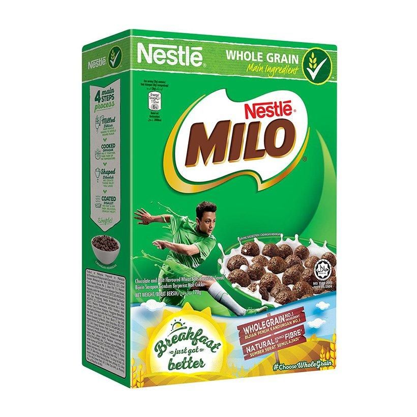  Ngũ cốc ăn sáng Milo hộp 170g 
