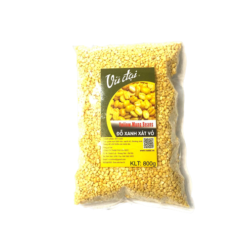  Đậu xanh xát vỏ Vũ Đại gói 800g 