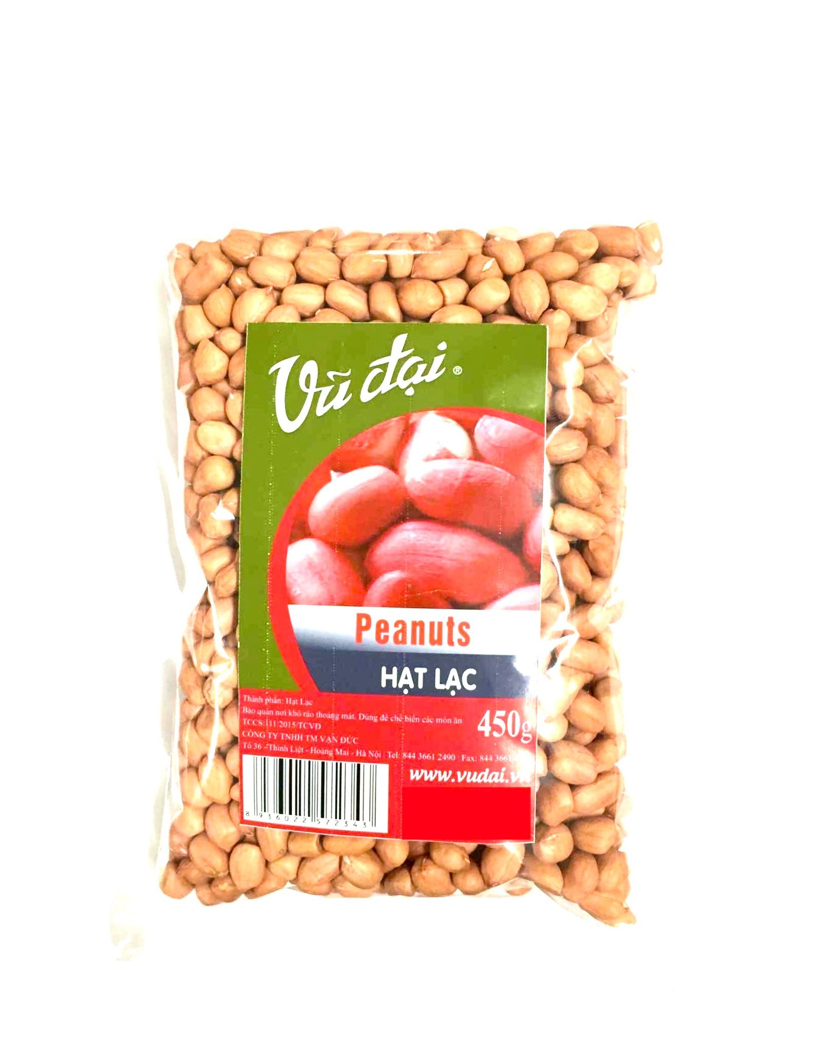  Lạc Vũ Đại gói bóc vỏ 450g 