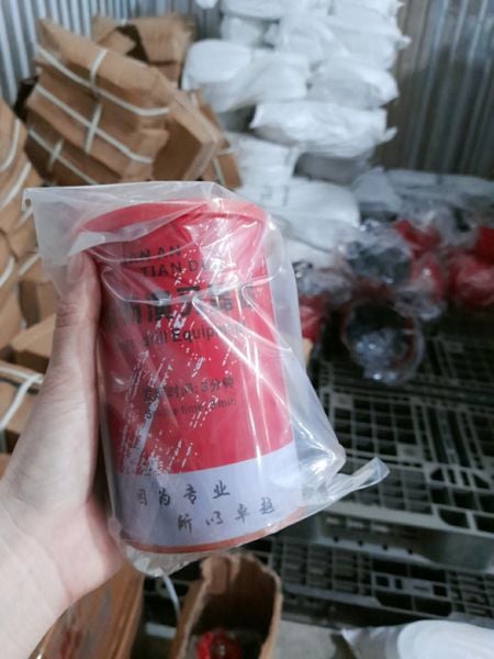 Quả tạo khói diễn tập, khói cam (loại lớn)