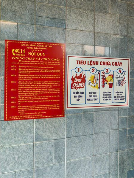  Nội Quy + Tiêu Lệnh (tôn) 