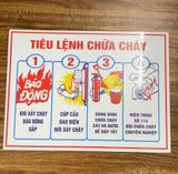  Nội Quy + Tiêu Lệnh (tôn) 