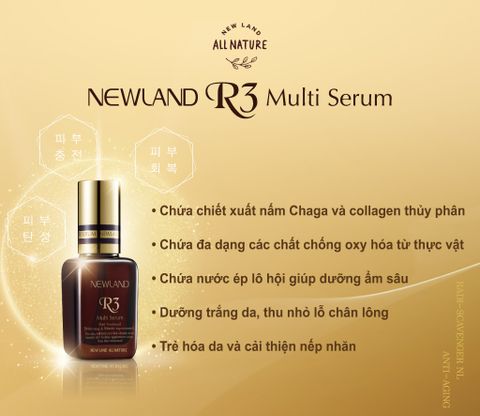  SERUM DƯỠNG TRẮNG DA R3 MULTI SERUM 50ML 