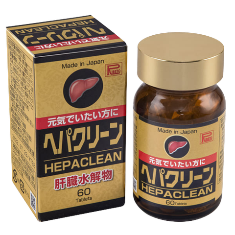  Viên uống Hepaclean Bổ gan, bảo vệ lá gan khỏe mạnh, tăng cường chức năng gan - Hộp 60 viên 