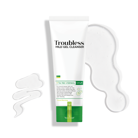  Gel rửa mặt tạo bọt Troubless dịu nhẹ hỗ trợ kiểm soát nhờn mụn, làm sạch sâu 120ml 