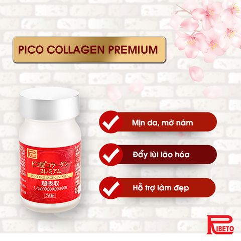  Combo Viên uống COLLAGEN PREMIUM (75 viên x 2 lọ ) – Thần dược cho sắc đẹp 