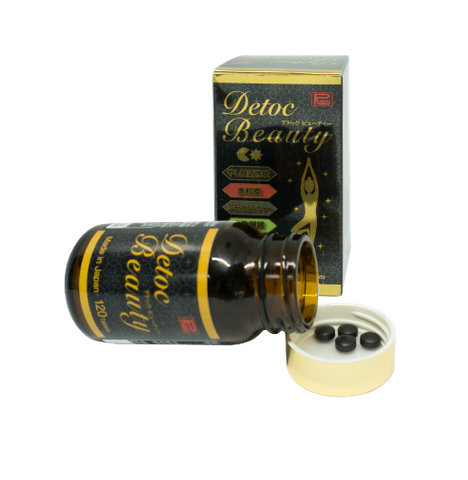  Viên uống Detox Beauty Thải độc cho da, đường ruột, gan, kiểm soát cholesterols và giúp chống lão hóa - Hộp 120 viên 