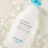  Sữa Tắm Gội Cho Bé 2in1 Làm Dịu Da GOONGBE Pri-mmune Shampoo & Bath 350ml [Bé từ sơ sinh] 