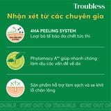  Toner pad bông tẩy trang Troubless hỗ trợ tẩy tế bào chết, làm sạch sâu, giảm mụn, làm sáng da (60 miếng) 