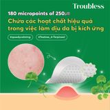  Miếng dán mụn Troubless mỏng nhẹ hỗ trợ tái tạo chăm sóc làn da tiện dụng 09 miếng 