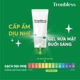  Gel rửa mặt tạo bọt Troubless dịu nhẹ hỗ trợ kiểm soát nhờn mụn, làm sạch sâu 120ml 