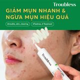  Gel chấm mụn Troubless chăm sóc mụn kháng khuẩn, ngừa mụn trứng cá 