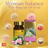  Viên uống WOMAN BALANCE (60 viên) – Giúp duy trì cân bằng Nội tiết tố nữ. 