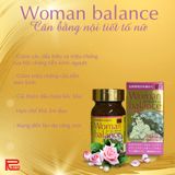  Viên uống WOMAN BALANCE (60 viên) – Giúp duy trì cân bằng Nội tiết tố nữ. 