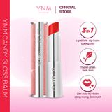  [Chính hãng] Son Dưỡng Môi Có Màu YNM Candy Gloss Balm Căng Mọng, Mềm Môi 3g - YNM OFFICIAL STORE 