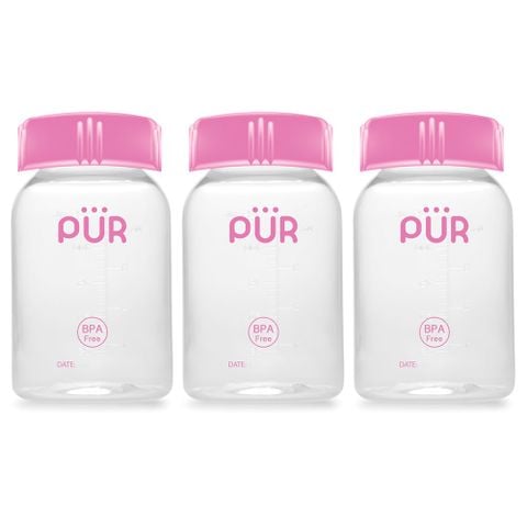  Bộ 3 bình trữ sữa Pur 125ml 