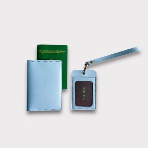  COMBO  PASSPORT HOLDER và TAG VALI 