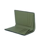 VÍ ĐỨNG BIFOLD SAFFIANO OLIVE 