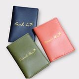  Passport cover in tên ( in nhiệt) 