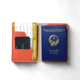  Passport cover in tên nhũ 