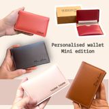  Ví mini khắc tên 