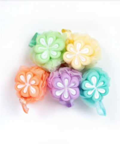 Bông tắm hoa 6 cánh