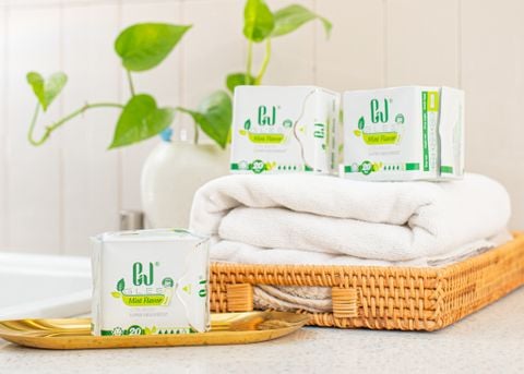 Băng vệ sinh Glee 20 miếng hàng ngày - Bạc hà