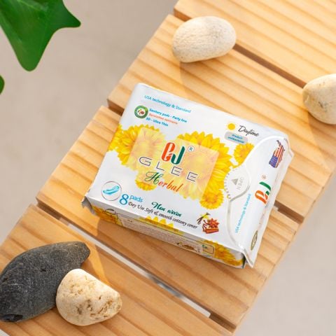 Băng vệ sinh Glee 8 miếng ban ngày - Thảo dược