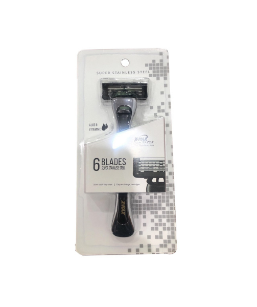 DAO CẠO RÂU 6 LƯỠI CÓ ĐẦU THAY S126