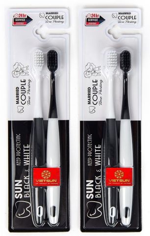 Bàn chải cặp đôi Black&White