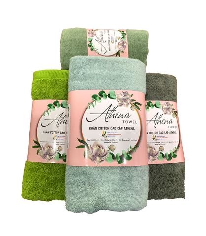 Khăn tắm cotton Athena 60x120cm