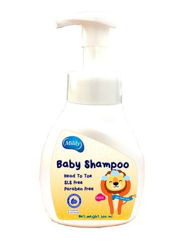 Sữa tắm gội trẻ em Mildy 300ml - Hương Mật ong Hoa hồng