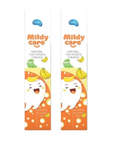 Kem đánh răng trẻ em Mildy - Hương Chuối