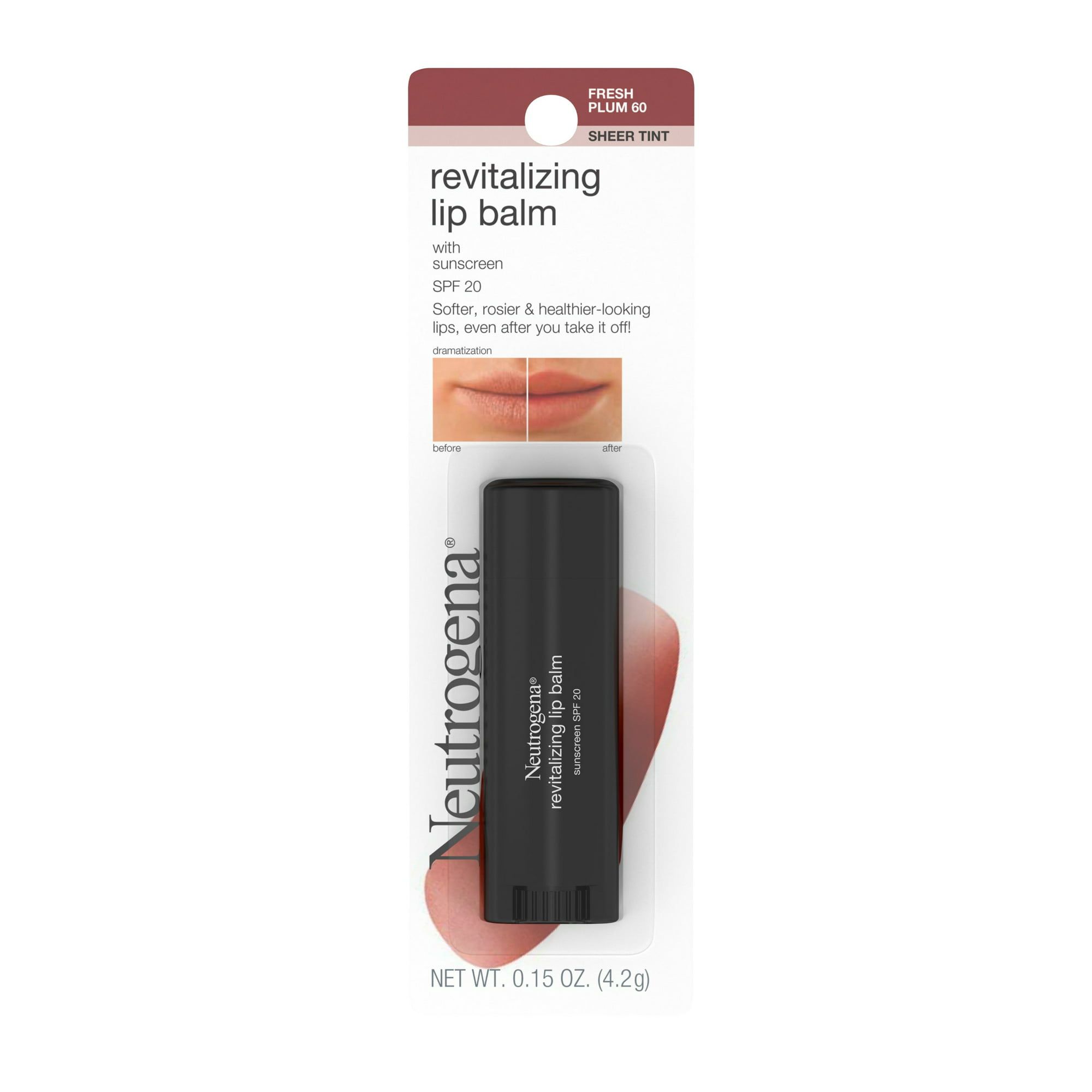  Neutrogena Son dưỡng chống nắng - Neutrogena Revitalizing Lip Balm SPF 20 