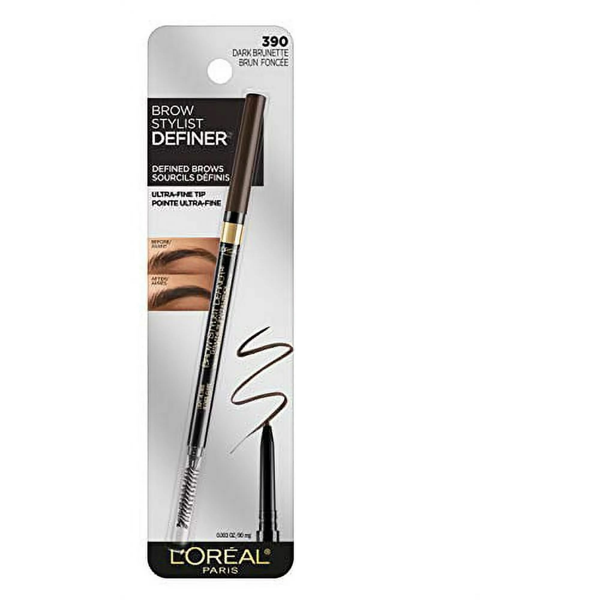 Bút kẻ và chải chân mày siêu mịn L'oreal Auth