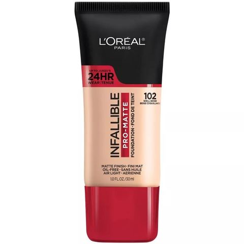 Kem nền dạng lỏng cho da dầu và thường L’Oreal Paris Infallible Pro-Matte - chuẩn Mỹ