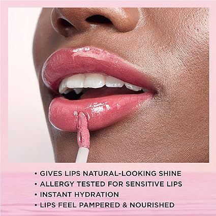[Auth] Son kem mềm mịn, dưỡng và giữ ẩm L'Oréal Paris Glow Paradise Hydrating Lip Balm-in-Gloss, màu hồng, đỏ cam